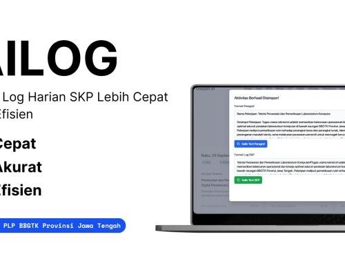 Otomatisasi Input Log Harian SKP dengan Tampermonkey & Disiplin AI BBGTK Provinsi Jawa Tengah